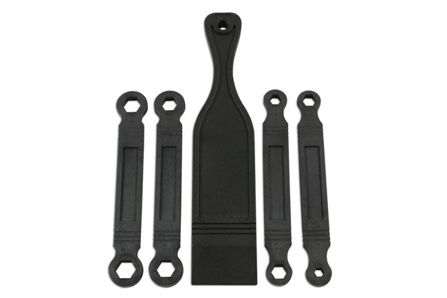 Laser Tools 7464 Non Marring Spanner & Pry Bar Set 5pc Laser Tools