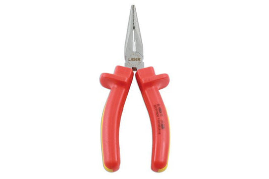 Laser Tools 7468 Insulated Long Nose Pliers 150mm Laser Tools