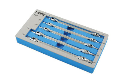 Laser Tools 7481 Double Ended Flexible Star Bit Set 5pc Laser Tools