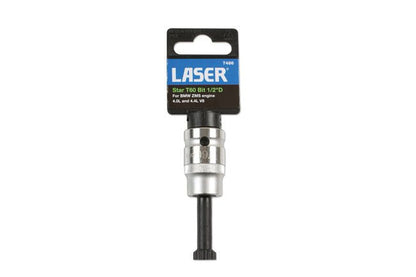 Laser Tools 7486 Long Series Star Socket Bit 1/2"D T60 Laser Tools