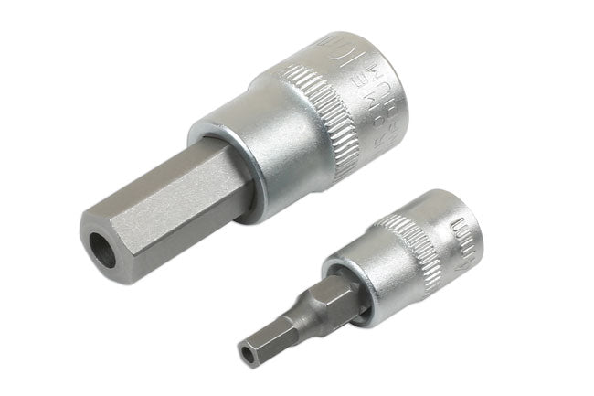 Laser Tools 7497 Security Hex Socket Bit Set 1/4"D, 3/8"D, 1/2"D 13pc Laser Tools