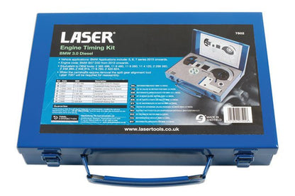 Laser Tools 7502 Engine Timing Kit - for BMW 3.0 Diesel Laser Tools