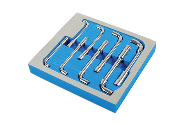 Laser Tools 7506 Go Thru Angled Socket Spanner Set 8pc Laser Tools