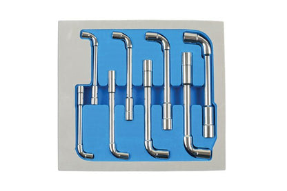 Laser Tools 7506 Go Thru Angled Socket Spanner Set 8pc Laser Tools