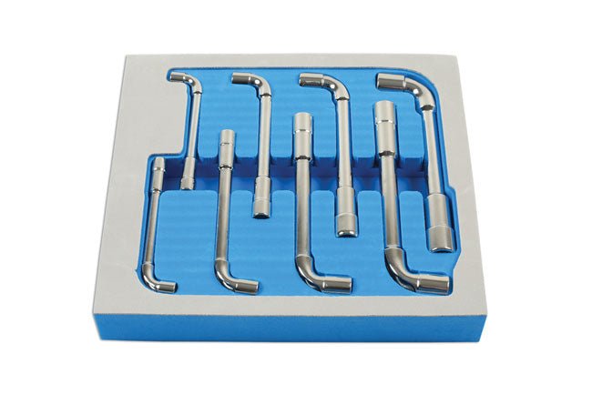 Laser Tools 7506 Go Thru Angled Socket Spanner Set 8pc Laser Tools