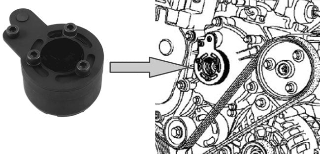 Laser Tools 7508 Diesel Pump Sprocket Remover Laser Tools