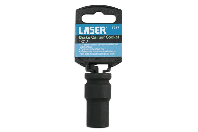Laser Tools 7517 Brake Caliper Socket 1/2"D 14mm Laser Tools