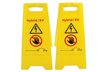 Laser Tools 7521 Hybrid/EV Floor Warning Signs 2pc Laser Tools