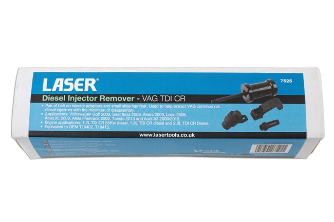 Laser Tools 7525 Diesel Injector Remover - for VAG TDI Laser Tools