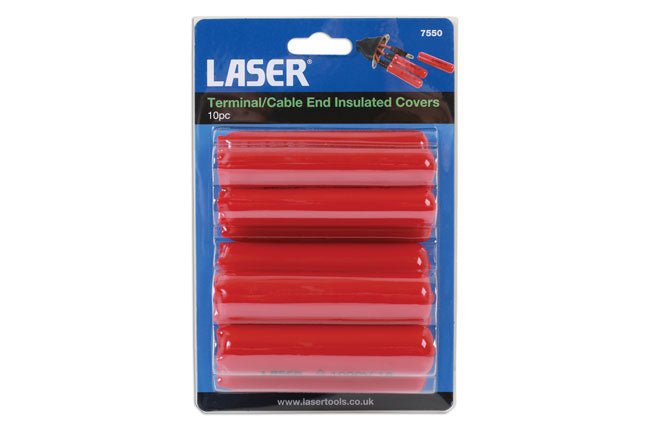 Laser Tools 7550 Terminal/Cable End Insulated Covers 10pc Laser Tools