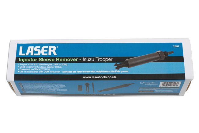 Laser Tools 7557 Injector Sleeve Remover - for Isuzu Trooper Laser Tools