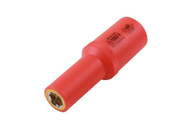 Laser Tools 7562 Insulated Deep Magnetic Socket 3/8"D 8mm Laser Tools