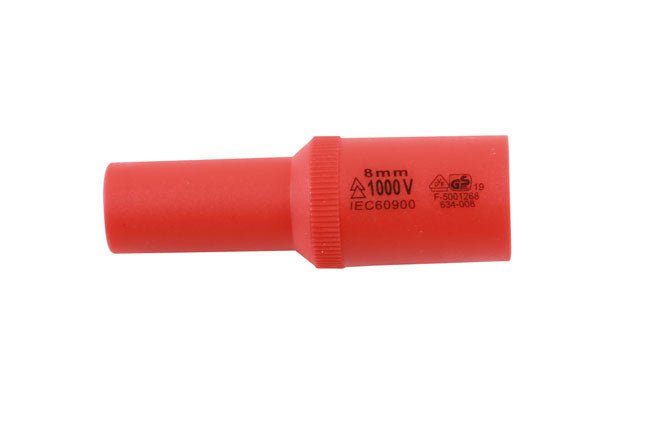 Laser Tools 7562 Insulated Deep Magnetic Socket 3/8"D 8mm Laser Tools
