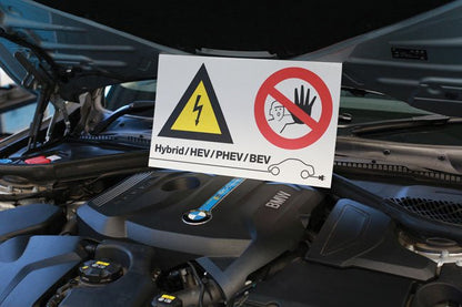 Laser Tools 7576 High Voltage/No Admittance Sign (without text) Laser Tools