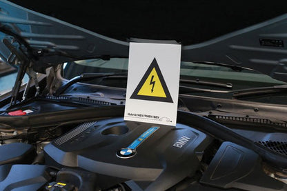 Laser Tools 7577 Danger High Voltage Sign (without text) Laser Tools