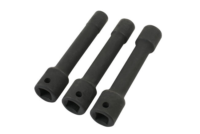 Laser Tools 7578 Cylinder Head Bolt Socket Set 1/2"D 3pc - for Toyota, Nissan 10,12, 14mm Laser Tools