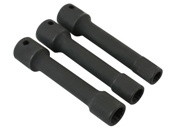 Laser Tools 7578 Cylinder Head Bolt Socket Set 1/2"D 3pc - for Toyota, Nissan 10,12, 14mm Laser Tools
