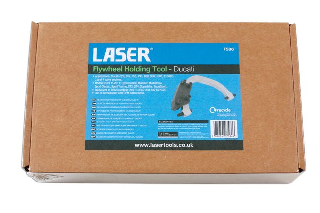 Laser Tools 7586 Flywheel Holding Tool - for Ducati Laser Tools