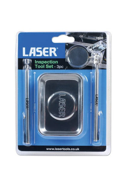 Laser Tools 7600 Inspection Tool Set & Tool Tray 3pc Laser Tools