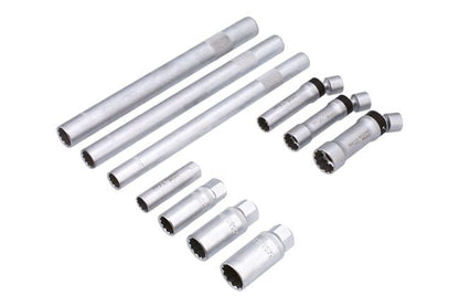 Laser Tools 7605 Spark Plug Socket Set 3/8"D 10pc Laser Tools