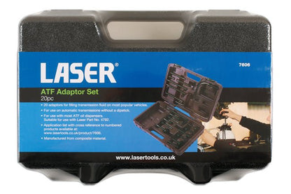 Laser Tools 7606 ATF Adaptor Set 20pc Laser Tools