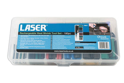 Laser Tools 7607 Rechargeable Heat Shrink Tool Set Laser Tools