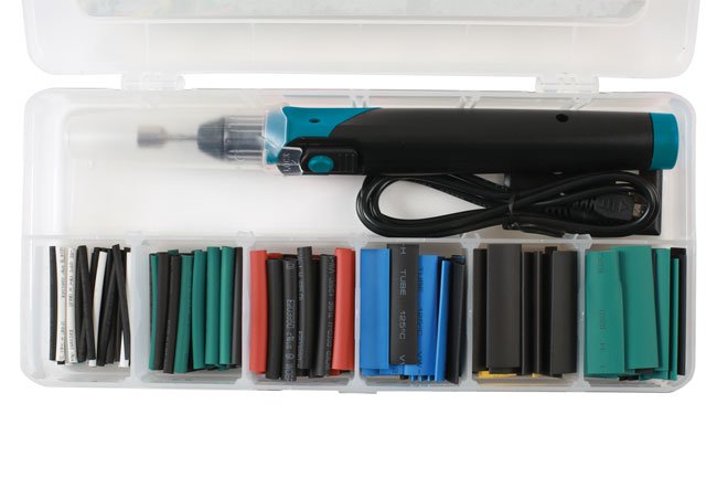 Laser Tools 7607 Rechargeable Heat Shrink Tool Set Laser Tools