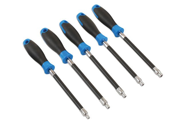 Laser Tools 7616 E-Socket Flexi Driver Set 5pc Laser Tools