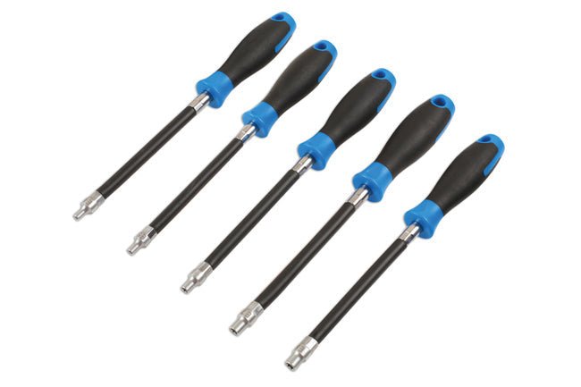 Laser Tools 7616 E-Socket Flexi Driver Set 5pc Laser Tools