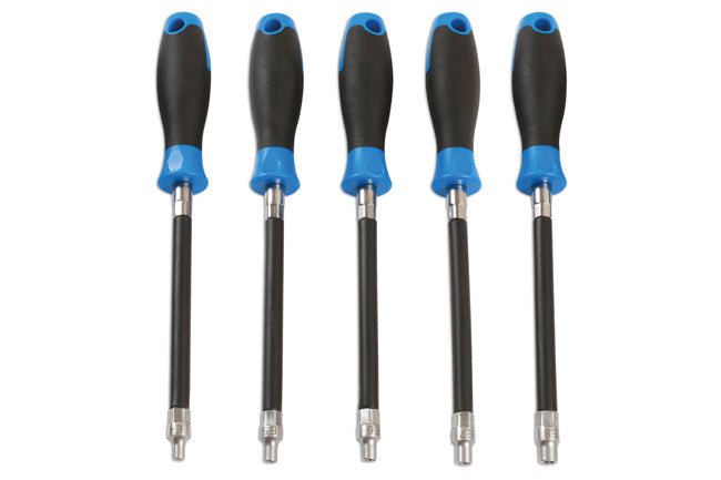 Laser Tools 7616 E-Socket Flexi Driver Set 5pc Laser Tools