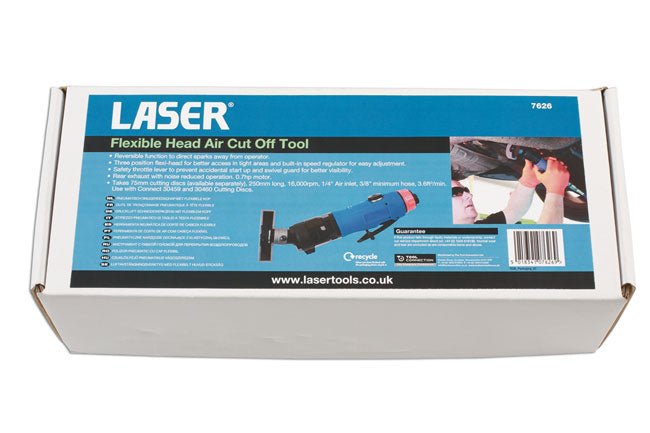 Laser Tools 7626 Flexible Head Air Cut Off Tool Laser Tools