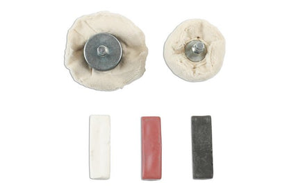 Laser Tools 7627 Contour Metal Polishing Set 5pc Laser Tools