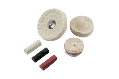 Laser Tools 7628 Buffing and Polishing Set 7pc Laser Tools