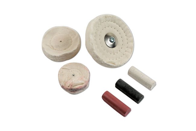 Laser Tools 7628 Buffing and Polishing Set 7pc Laser Tools