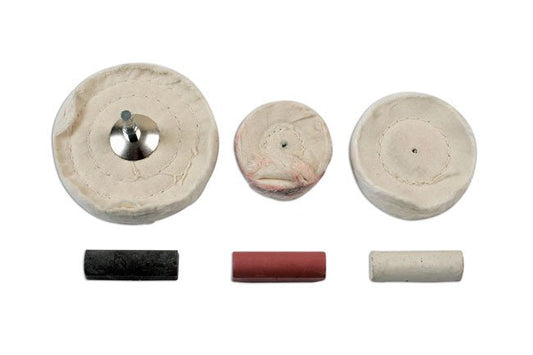Laser Tools 7628 Buffing and Polishing Set 7pc Laser Tools