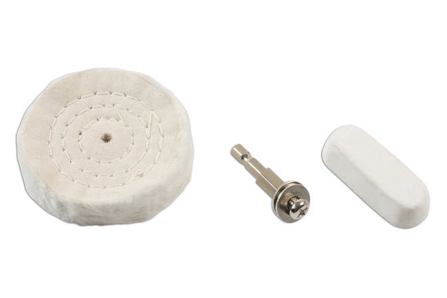 Laser Tools 7629 Soft Metal Compound and Buffing Wheel Set Laser Tools