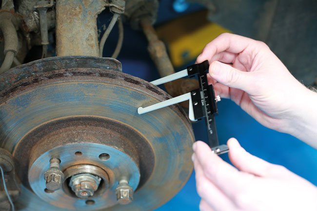 Laser Tools 7635 Brake Disc & Tyre Depth Gauge Laser Tools