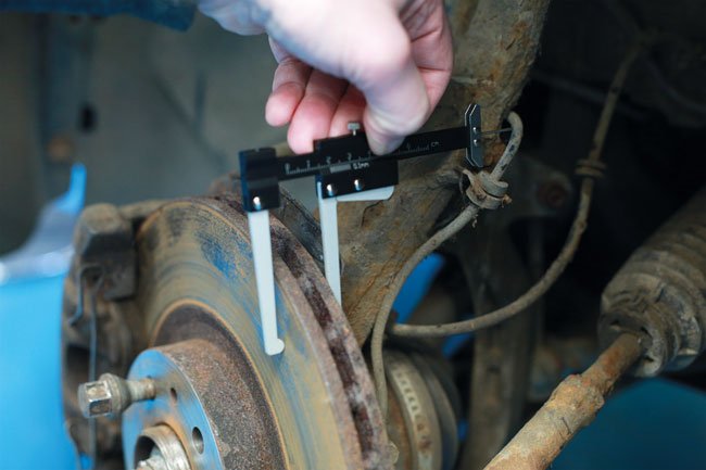 Laser Tools 7635 Brake Disc & Tyre Depth Gauge Laser Tools