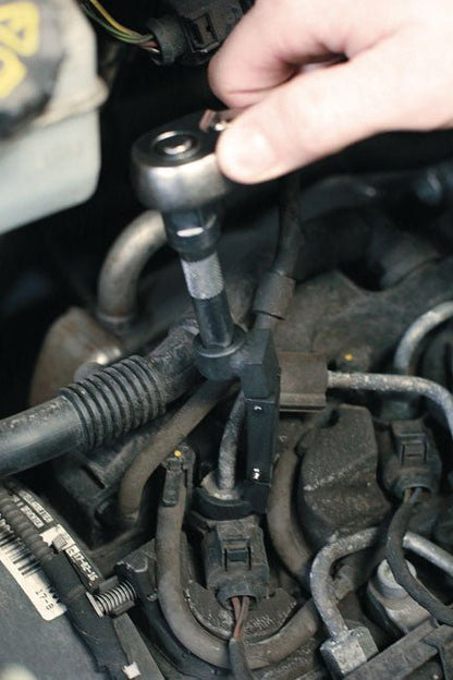 Laser Tools 7636 Flexi Fuel Line Socket Set 3/8"D Laser Tools