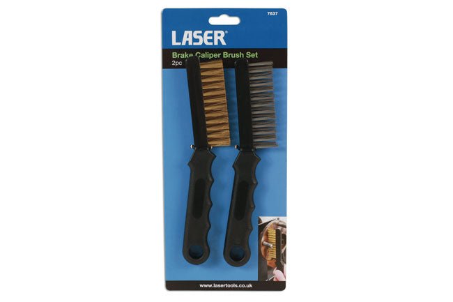 Laser Tools 7637 Brake Caliper Brush Set 2pc Laser Tools