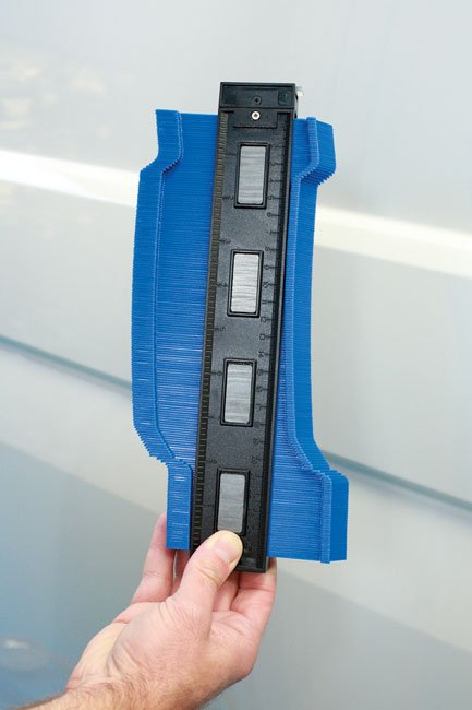 Laser Tools 7643 Contour Gauge with Lock Laser Tools