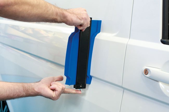 Laser Tools 7643 Contour Gauge with Lock Laser Tools