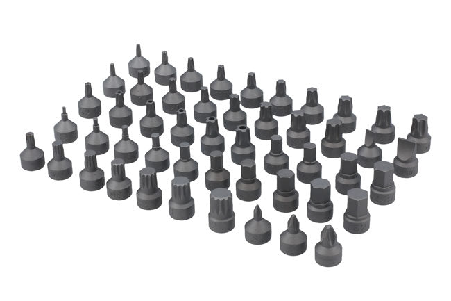 Laser Tools 7653 Stubby Bit Set 1/4"D 50pc Laser Tools