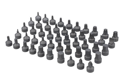 Laser Tools 7653 Stubby Bit Set 1/4"D 50pc Laser Tools