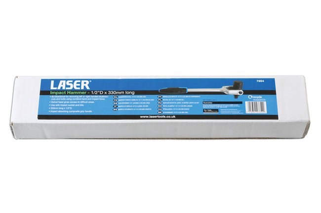 Laser Tools 7654 Impact Power Bar 1/2"D 330mm Laser Tools