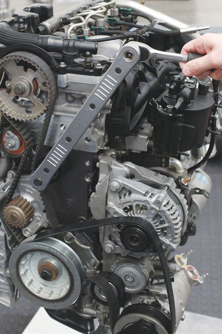 Laser Tools 7655 Sideways Extension Ratchet 1/4", 3/8"D Laser Tools