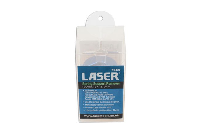 Laser Tools 7656 Spring Support Remover 43mm - Showa BPF Laser Tools