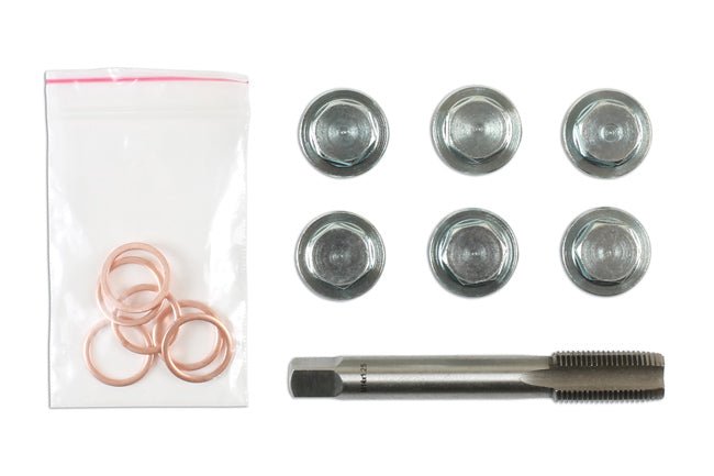 Laser Tools 7661 Sump Plug Thread Repair Kit M14 x 1.25 Laser Tools