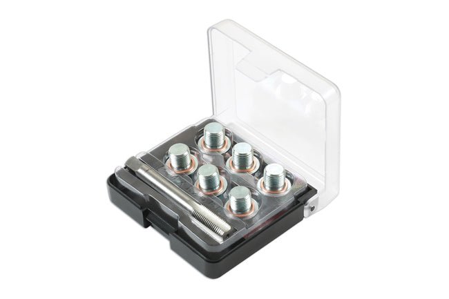 Laser Tools 7661 Sump Plug Thread Repair Kit M14 x 1.25 Laser Tools