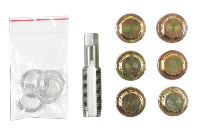 Laser Tools 7662 Sump Plug Thread Repair Kit M18 x 1.50 Laser Tools